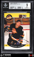 POP 1: Vladimir Krutov RC BGS 9: 1990-91 Pro Set Rookie Card Gisto