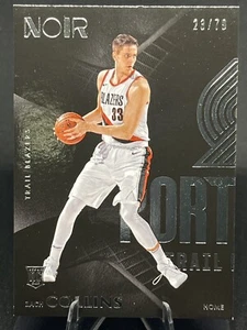 Tarjeta de Zach Collins 2017-18 Panini Noir Rookies/79 #73 Rookie RC Trailblazers - Imagen 1 de 3