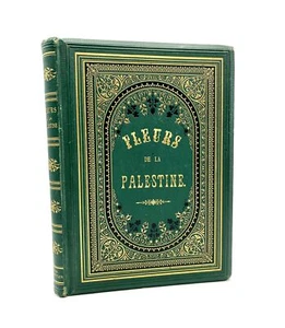 ZELLER Fleurs de la Palestine EDITION ORIGINALE Relié 1876 - Picture 1 of 1