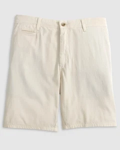Pantalones Cortos Johnnie-O Nassau Mezcla Algodón Beige Talla 36 - Imagen 1 de 1