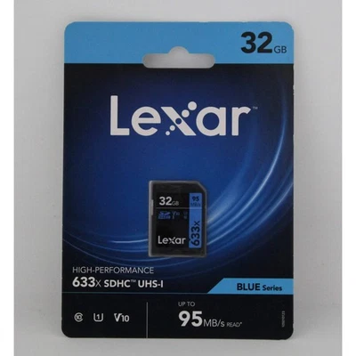 Lexar Professional UHS-I SDHC 633x Class 10 Memory Cards 32 GB - Image 1 of 2