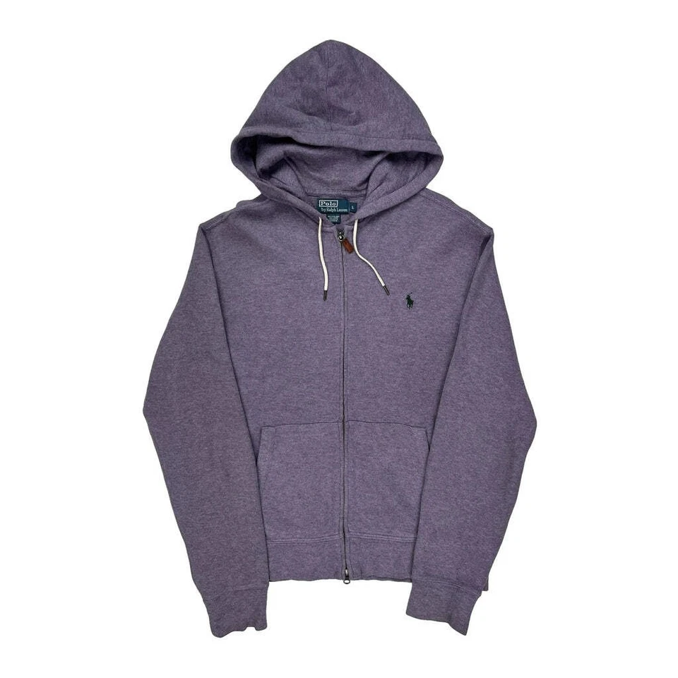 Sudadera con capucha Polo de Ralph Lauren - grande de algodón púrpura Foto 1 de 4