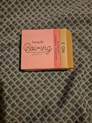 BENEFIT Boi-Ing Industrial Strength Concealer No 3 Medium BNIB (Discontinued) - Image 1 of 2