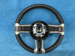 10-14 Ford Mustang GT Steering Wheel Leather W/Switches Black OEM - Bild 1 von 18
