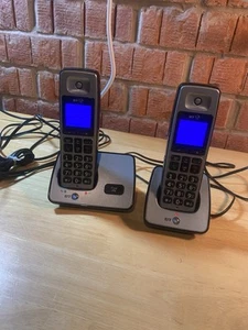 BT 2000 Podwójny bezprzewodowy telefon domowy z ładowarkami i kablem. GD stan roboczy. - Zdjęcie 1 z 14