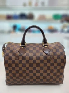 Louis Vuitton Sac à main Speedy 30 en Damier Ébène N41531 148018219 - Picture 1 of 22
