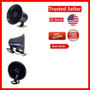 Compact 12W Audio Horn Speaker, Weatherproof - Perfect for CB & Ham Radio - Foto 1 di 4