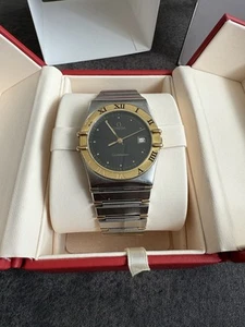 Omega Constellation manhattan quartz Stahl / Gold 396.1080 - Bild 1 von 4