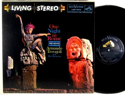 RCA LIVING STEREO 1s/1s One Night in Rome ARMANDO TROVAJOLI 1959 LSP-1920 - Image 1 of 4