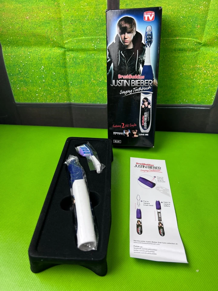 Brush Buddies Justin Bieber Singing Toothbrush 1ct