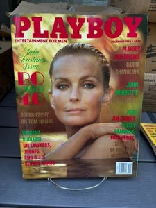 Used Vintage Playboy Magazine 1994 December Bo Derek Eliza Bridges - Picture 1 of 1