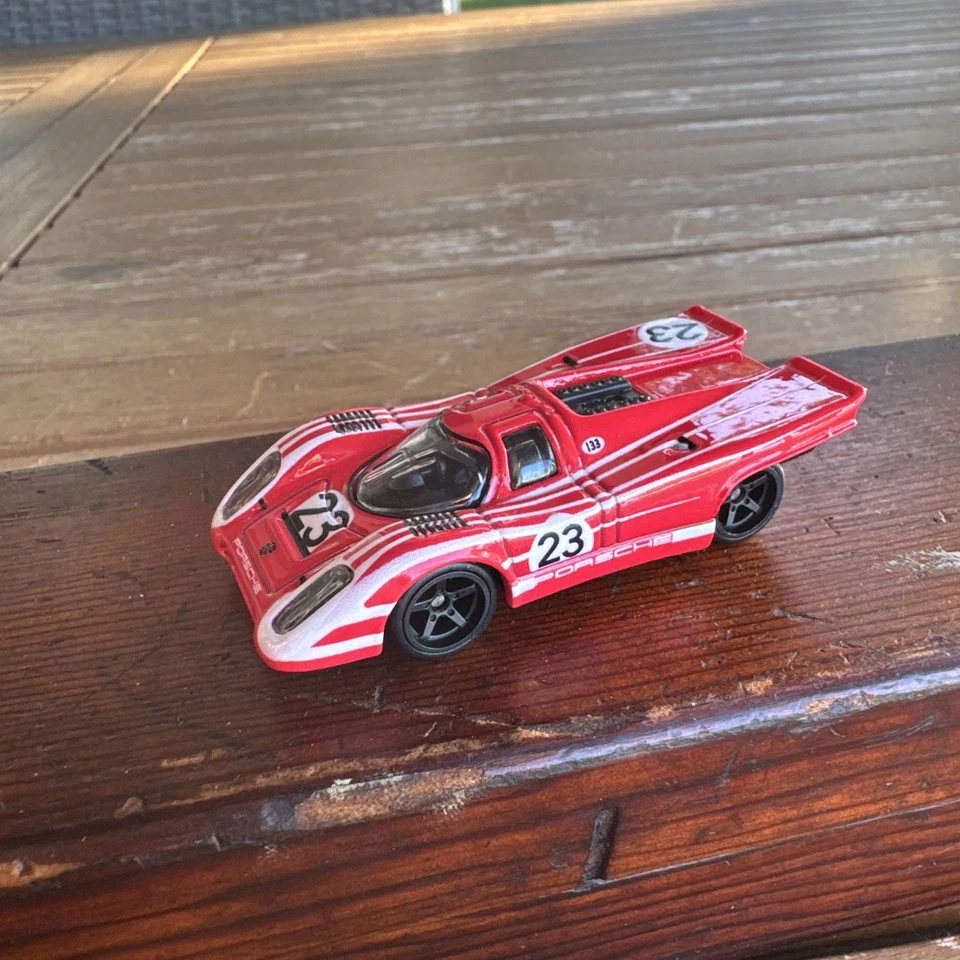 Hot Wheels Porsche 917 KH - Red - NEAR MINT - Vintage Real Riders - Image 1 of 4