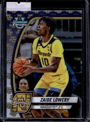 2024-25 Bowman U Chrome Zaide Lowery Team Logo Variation #90 - Image 1 of 2