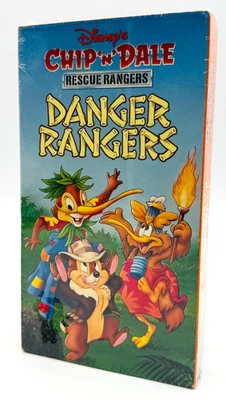 Disney's Chip 'N' Dale Rescue Rangers Danger Rangers VHS Video Tape SEALED - Image 1 of 4