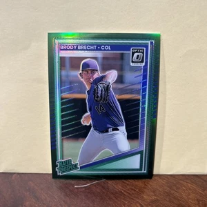 2025 Panini Donruss - Green Optic - Brody Brecht 5/5 Rated Prospect - Bild 1 von 2