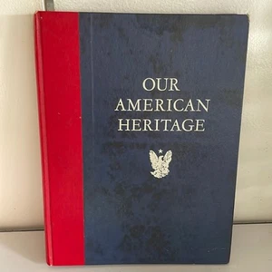Vintage OUR AMERICAN HERITAGE Hardcover 1970 C.Wallis Book Patriot - Picture 1 of 12