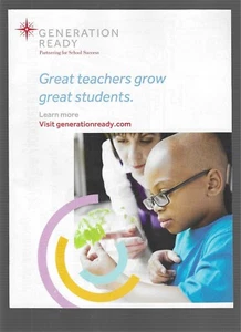 Anuncio impreso 2013 Generation Ready "Great Teachers Grow Great Students" - Imagen 1 de 1