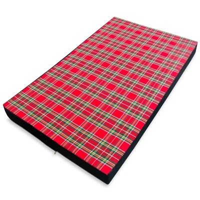 CUCCIA LETTO PER CANI GATTI MORBIDA CUSCINO MATERASSINO CANE GATTO BERNY 8+2 CM - Immagine 1 di 4