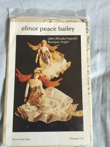 Elinor Peach Bailey Little Old Lady Original's Baroque Angel Cloth Doll Pattern - Picture 1 of 2