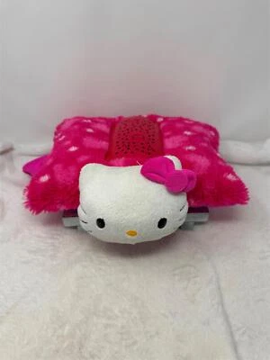 Sanrio Pillow Pets Dream Lites HELLO KITTY 12" brinquedo de pelúcia/travesseiro - Imagem 1 de 2