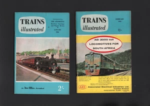 TRAINS ILLUSTRATED JOB LOT X12 1961 BUNDLE FULL YEAR FREE UK POSTAGE - Picture 1 of 6