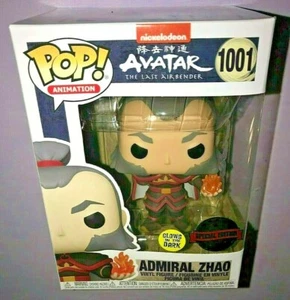 Funko POP ADMIRAL ZHAO #1001 AVATAR THE LAST AIRBENDER SPECIAL EDITION GLID NEW - Picture 1 of 8