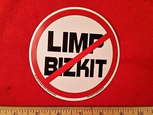 LIMP BIZKIT--LG Rock Group Sticker--NEW--Vintage (1999) Vending Machine Sticker - Picture 1 of 2