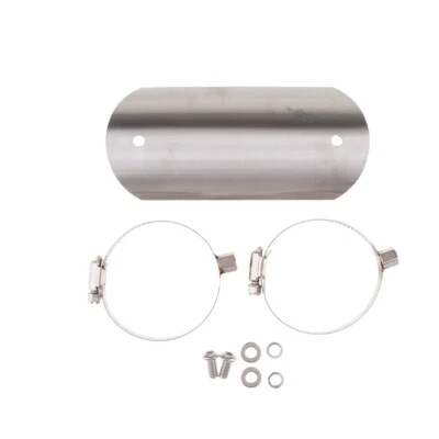 Motorcycle Exhaust Muffler Pipe Heat Shield Cover Heel Guard for Harley #1 - Image 1 of 4