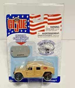 2002 Maisto GI Joe Diecast Military Humvee w/ Dog Tag New - Picture 1 of 4