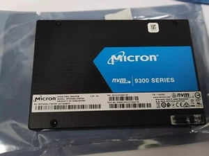 MTFDHAL3T8TDP Micron 9300 PRO Series 3.84TB 2.5" PCIe NVMe U.2 3D TLC SSD - Afbeelding 1 van 4