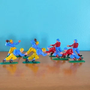 Vintage Wilton Football Player Cake Toppers - Picture 1 of 7