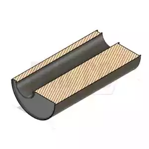 Stainless Steel 5″ 125mm Round Exhaust Silencer – Parallel Offset - Brushed - Picture 1 of 1