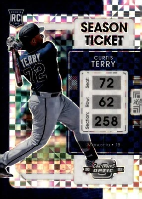 2022 Panini Chronicles - Contenders Optic Curtis Terry #13 Building Blocks (RC) - Image 1 of 2