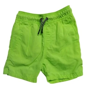 Art Class Boys Swim Trunks Neon Green Swimsuit Shorts Elastic Waist XS(4/5) - Picture 1 of 6