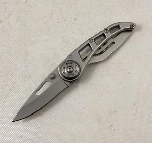 🌟Gerber Ripstop I EDC Pocket Knife Frame Lock, Plain Edge Blade, NICE! - Picture 1 of 7