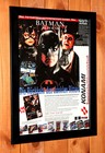 Batman Returns Super Castlevania IV SNES Vintage affiche promotionnelle / page publicitaire encadrée