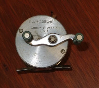 Carrete de pesca vintage Lakeside Abbey & Imbrie EE. UU. Foto 1 de 4