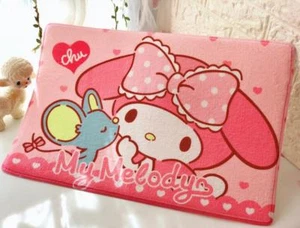 Lindo felpudo My Melody Home alfombra de baño alfombra alfombra alfombra piso mascota 18,5" x 26"  - Imagen 1 de 3