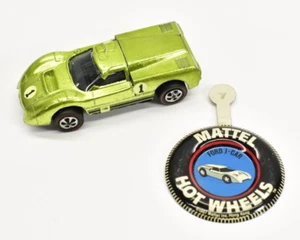 Hot Wheels Redline Rare Diecast Error Ford J-CAR Antifreeze Green 1967 US - Picture 1 of 8
