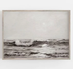 Beach Wall Art | Ocean Wall Art | Coastal Wall Decor | Vintage Wall Art - Picture 1 of 4