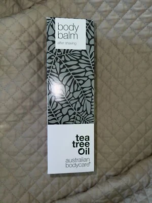 AUSTRALIAN BODYCARE BODY BALM TEA TREE OIL AFTER SHAVE BALM MOISTURIZER BNIB - Image 1 of 4