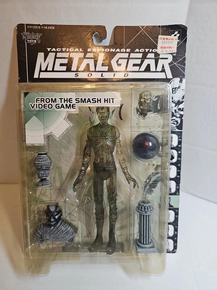 Metal Gear Solid Liquid Snake Action Figure McFarlane Toys 1999 Kg Rr49