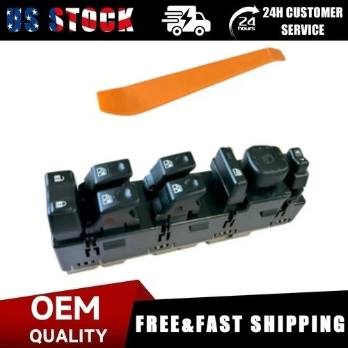 Driver Side Master Power Window Control Switch For Hummer H2 2003-2007 15883429 Foto 1 de 4