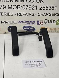 One rehab liberty vogue mobility scooter parts Arm Rests Pair - Picture 1 of 4