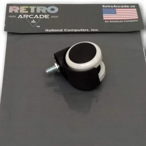 Arcade stool replacement wheel / caster for RetroArcade.us stools - Picture 1 of 1