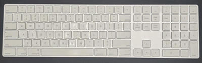 Used - DIRTY - Apple A1843 Slim Magic Keyboard Bluetooth USB - Image 1 of 4