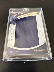 2016 Panini Immaculate Jumbo Relic /99 Tom Murphy #IJ-TM Rookie Colorado - Picture 1 of 2
