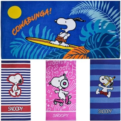 BRANDMAC APS Telo mare Snoopy Peanuts 70x140 cm 100% cotone
