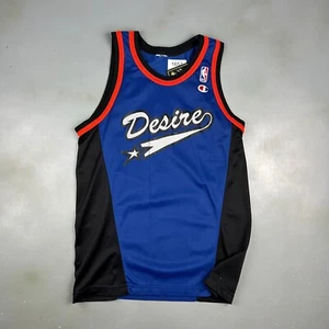 VINTAGE 90s | DESIRE Champion Basketball Jersey sz S-M Adult - Picture 1 of 7