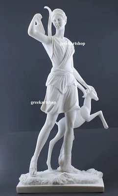 Diana de Versalles diosa griega Artemisa estatua escultura mármol fundido cop... - Imagen 1 de 4